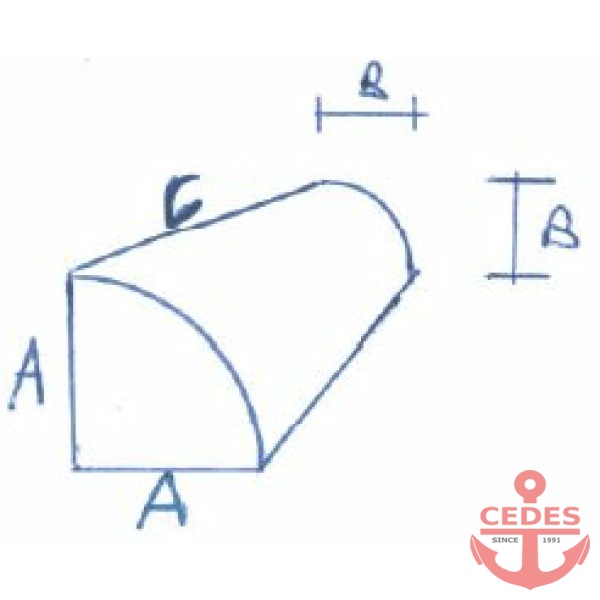 Keg type D afmeting: