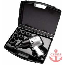 Slagmoersleutel 3/4" set pneumatisch (1575)