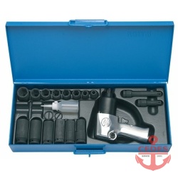 Slagmoersleutel 1/2" set pneumatisch (1565)