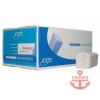 Euro papier C-vouw tissue wit