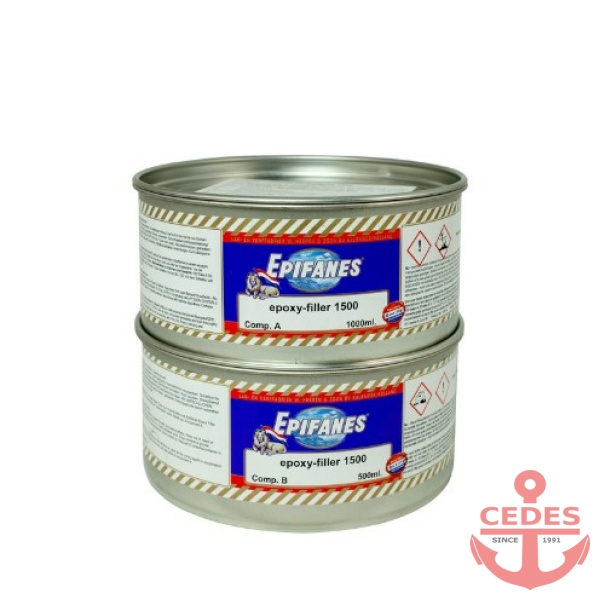 Epifanes Epoxy Filler 1500 (grijs)