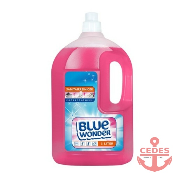 Blue wonder sanitairreiniger 3ltr