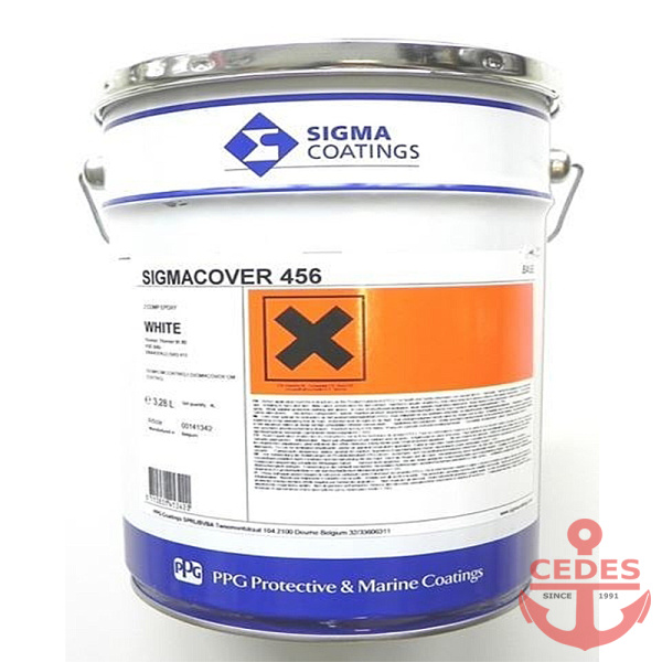 Sigmacover 456 CM coat wit set 4 L blik