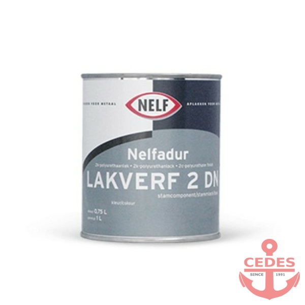 Nelfadur Lakverf 2DN Sneeuwwit (A+B) 5L