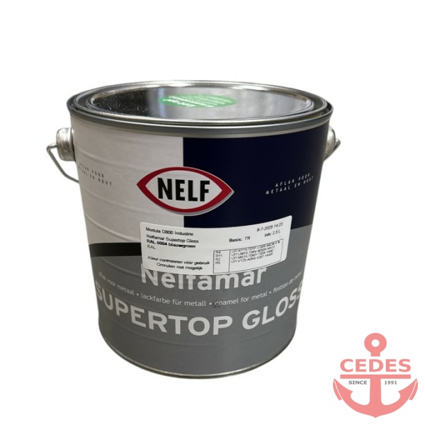 Nelfamar Supertop Gloss RAL6004 2.5L