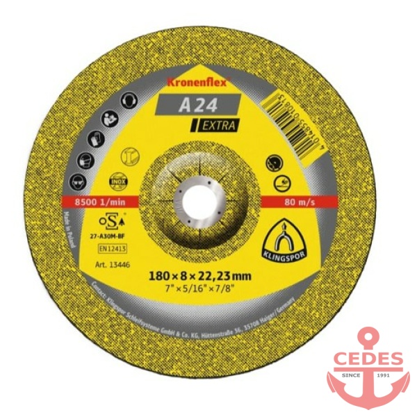 Afbraamschijf (A24 extra) 125mm